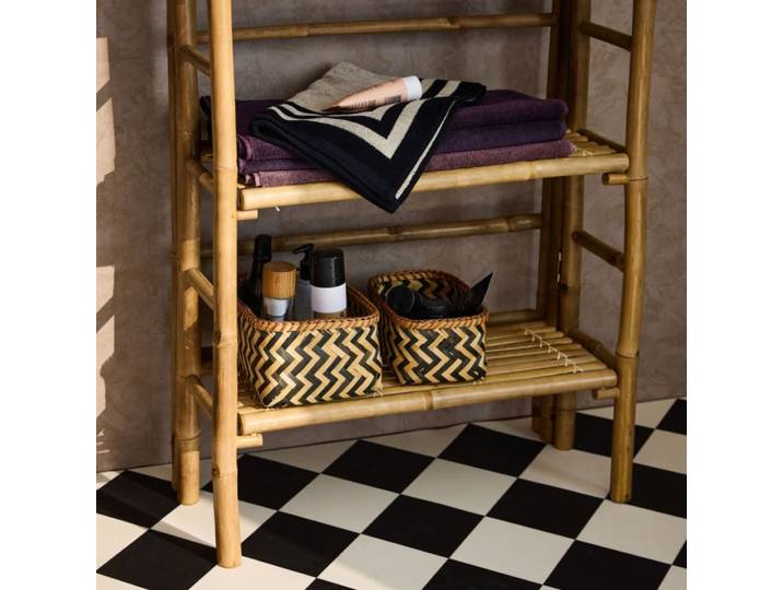 Etagère en bambou 4 niveaux 135.5cm