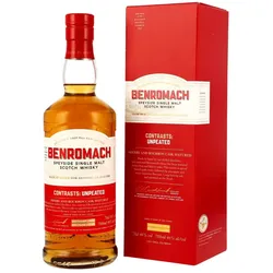 Benromach Contrasts: Unpeated - 2014/2024 - Sherry and Bourbon...