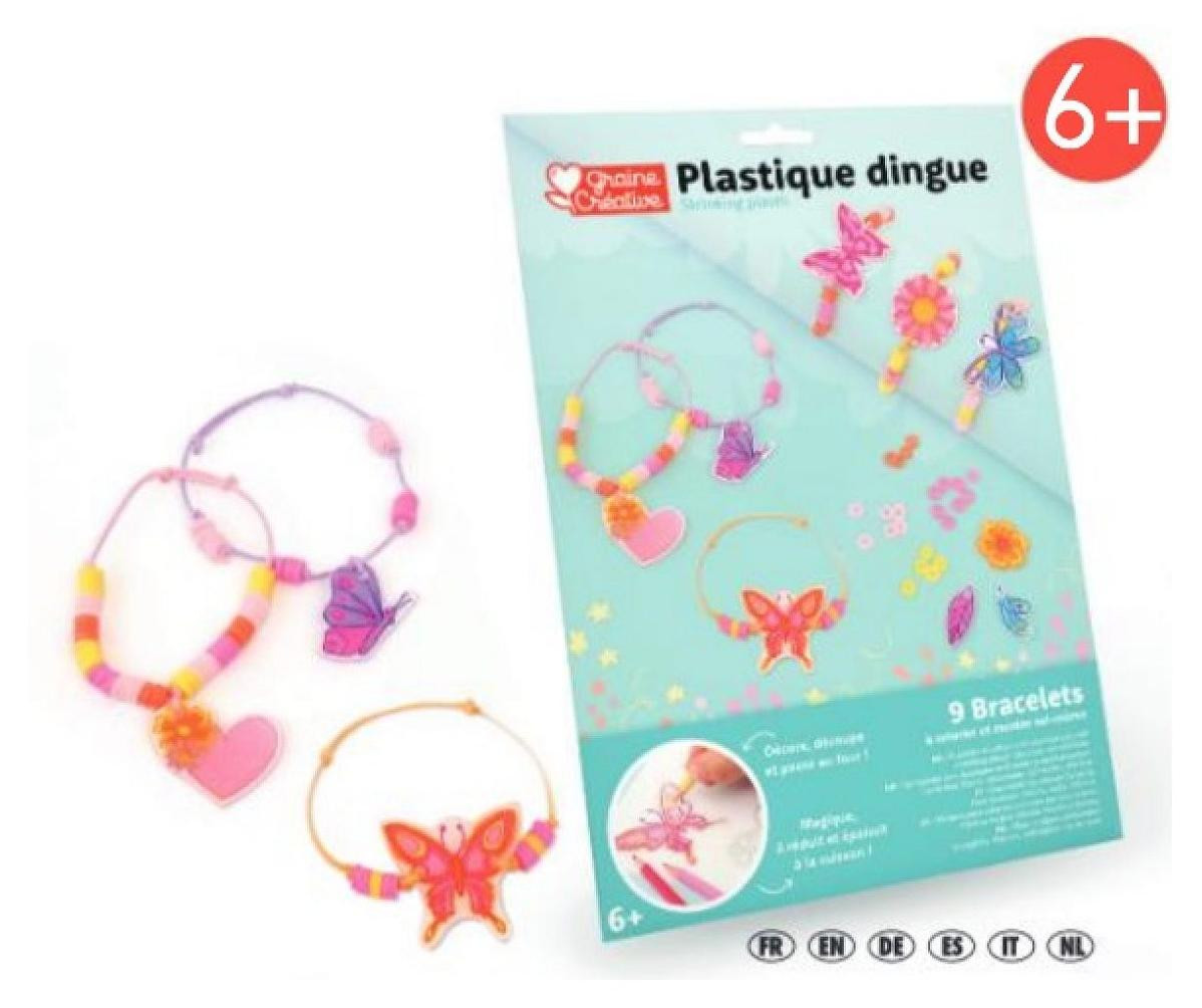 Graine Creative GC Krimpfolie set met armbanden, vlinders en bloemen