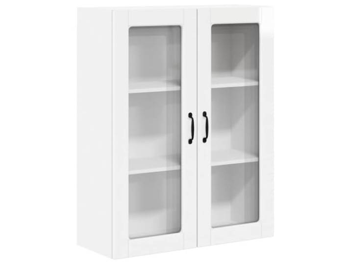 IBUQDDV Küchenschrank Kalmar Holzwerkstoff Weiß 80 x 31 x 100 cm Geschirrspülerfront, Hochglanz, rechteckige Form, großer Stauraum, einfacher Einbau, Innenbereich Küche