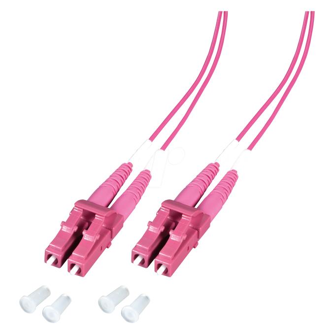 EFB Elektronik LC/LC LSZH, 50/125µm, Violett (3 m) (O0319.3-1.2)