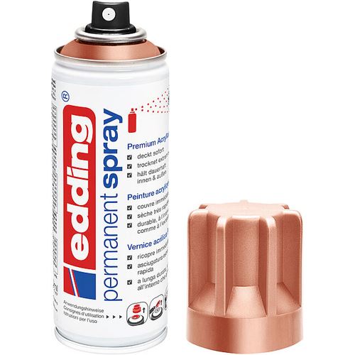 edding 5200 Acrylspray Sprühfarbe edles Kupfer