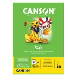 Canson Malblock, DIN A3, 90 g/qm, 30 Blatt (A3, Blanko) (C400015586)