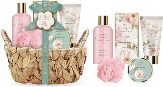 Gift Wells Cesto Banho Floral Bouquet 1 un