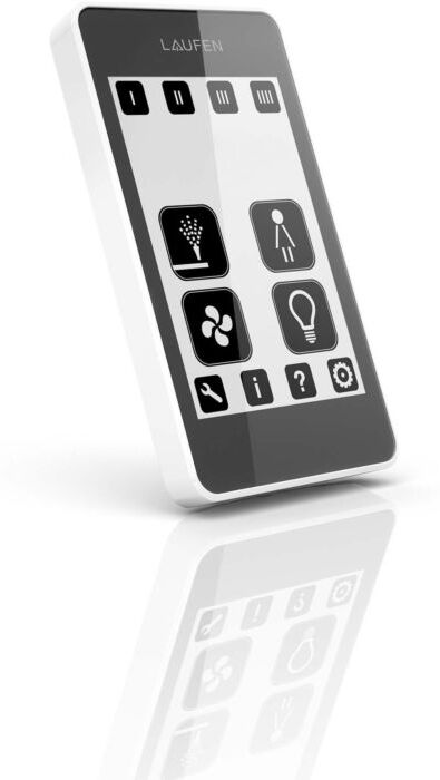 LAUFEN Cleanet Riva Fernbedienung H8916930000001 Touch-Oberfläche inkl. Wanhalterung