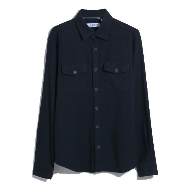 Original Penguin Double pocket overshirt dark sapphire