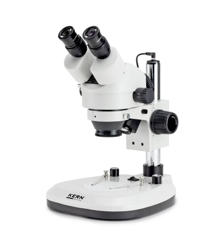 Kern & Sohn GmbH Stereo-Zoom-Mikroskop KERN OZL-463 Biinokular Auf-und Durchlicht-LED Beleuchtung OZL 463