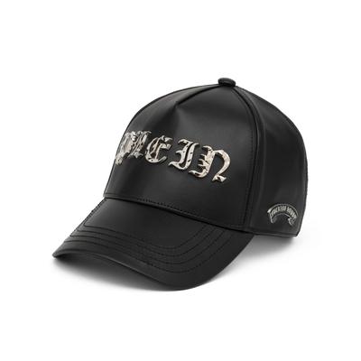 Baseball Cap PHILIPP PLEIN "Gothic Plein", Jungen, schwarz (0216, schwarz, gold), Caps