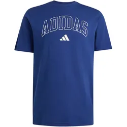 adidas Collegiate Lineage Graphic T-Shirt Herren KC7184 - dark blue L
