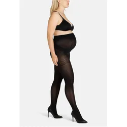 camano Premium 3D Maternity 50 DEN Umstands-Strumpfhose Damen 9999 - black 42/44