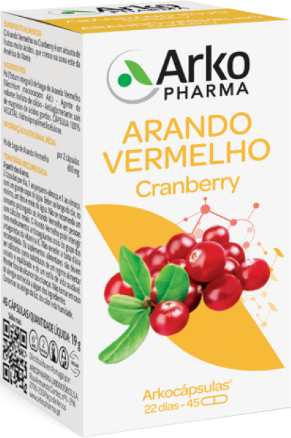 Arkopharma Arkocápsulas Cranberry 45 cápsulas