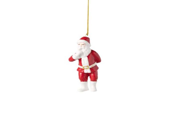 Villeroy & Boch - Christmas Classics Ornament Santa 2026 Gold, Limitiert, Weihnachtsdeko, Handbemalt, Echtgold, Sammlerstück, Weihnachtsdekoration, Deko Weihnachten, Premium Porzellan