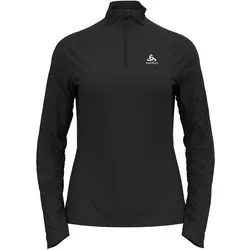 Odlo, Damen, Funktionsshirt, Essential Ceramiwarm Half Zip Longsleeve (S), Schwarz