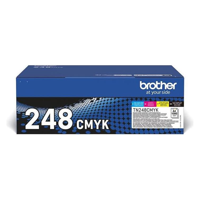 Brother Toner Cartridge 4 Pc(S) (TN-248VAL)