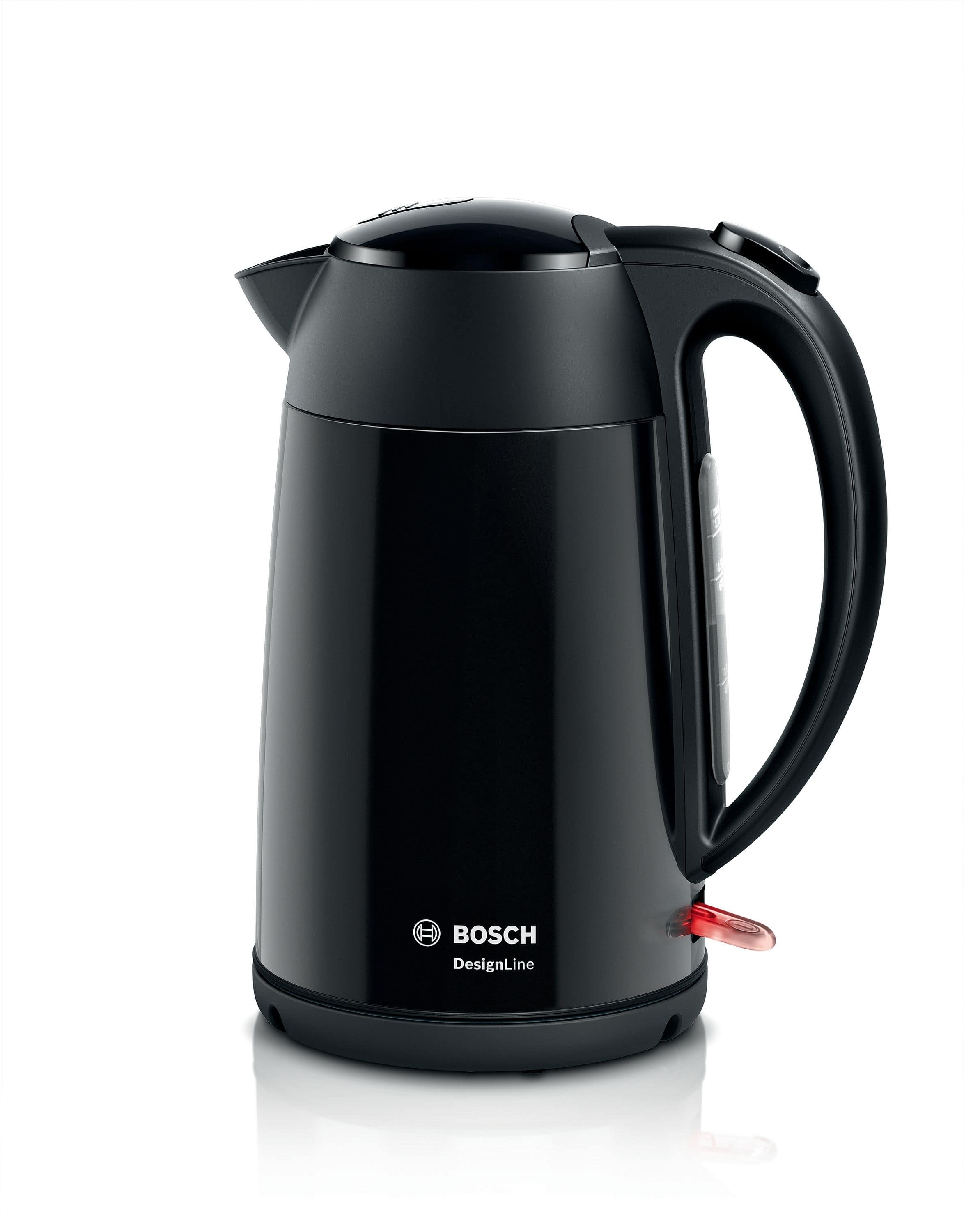 Bosch TWK3P423 DesignLine 1,7 l Wasserkocher 2400 W (Schwarz)
