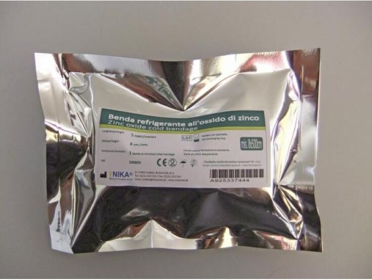 FARMACARE Srl FARMACARE Benda Refrigerante Ossido Zinco 10x5