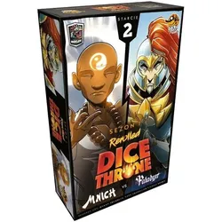 Lucky Duck Games Dice Throne: Clash 2 - Monk against Paladin (Polnisch, 2 - 6 Spieler)