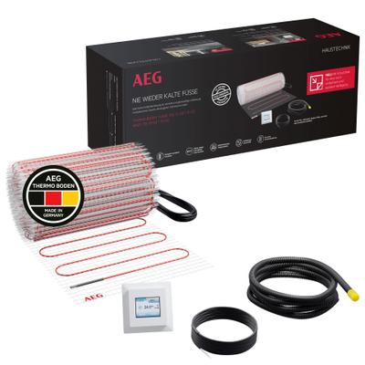AEG HAUSTECHNIK Fußbodenheizung "Turbo Thermo Boden »TBS TC 200/3 Set Plus«", weiß, B/L: 30cm x 1.000cm, Heizmatten, Elektrische Fußbodenheizung, Komplettset 3 m², 200 W/m²