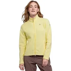 SCHÖFFEL Damen Unterjacke Fleece Jacket Leona3, Größe 38 in Gelb Gelb
