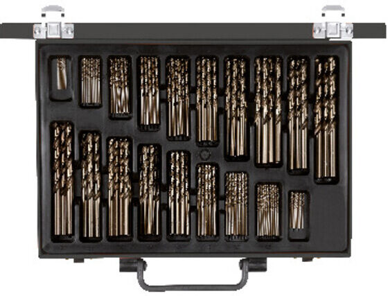 Gedore Red twist drill set D.1-10mm 0.5-Stg 170tlg (3301612)