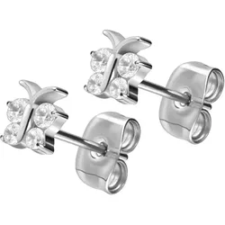 Titan Ohrstecker KRISTALLSCHMETTERLING