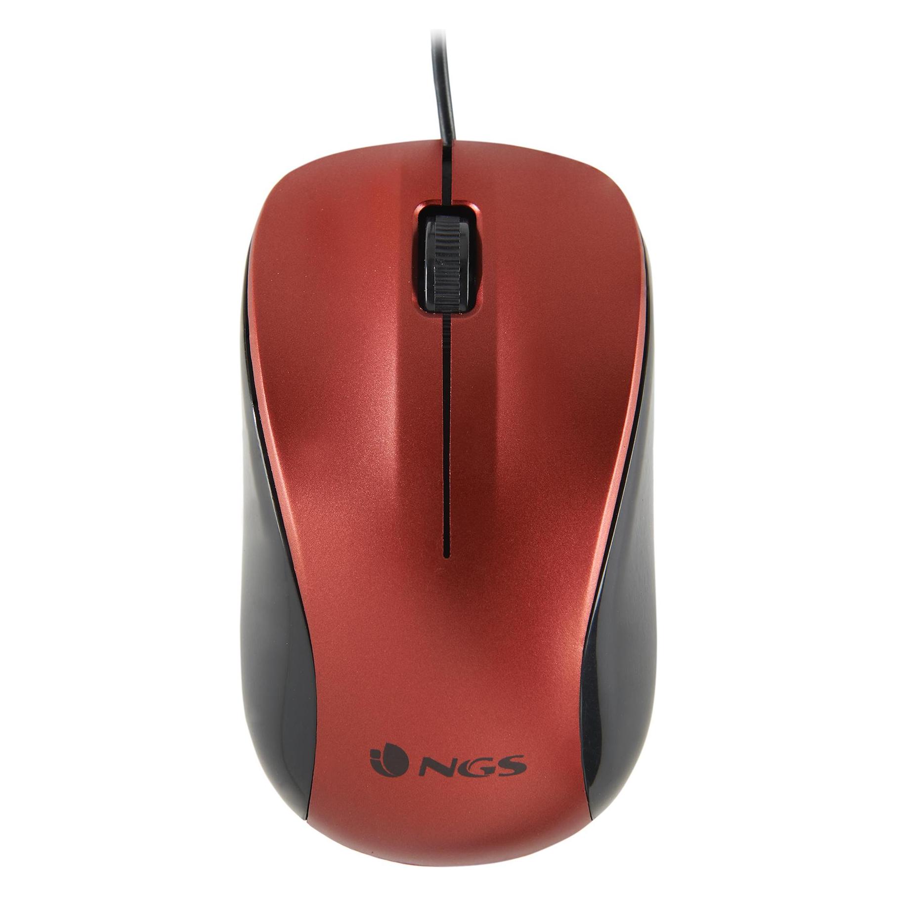NGS CREW Maus Beidhändig USB Typ-A Optisch 1200 DPI (Kabelgebunden) (NGS-MOUSE-1092)