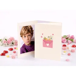 Bildermappen für Fotos 13x18 cm, Ein Geschenk, LE=10 Karten