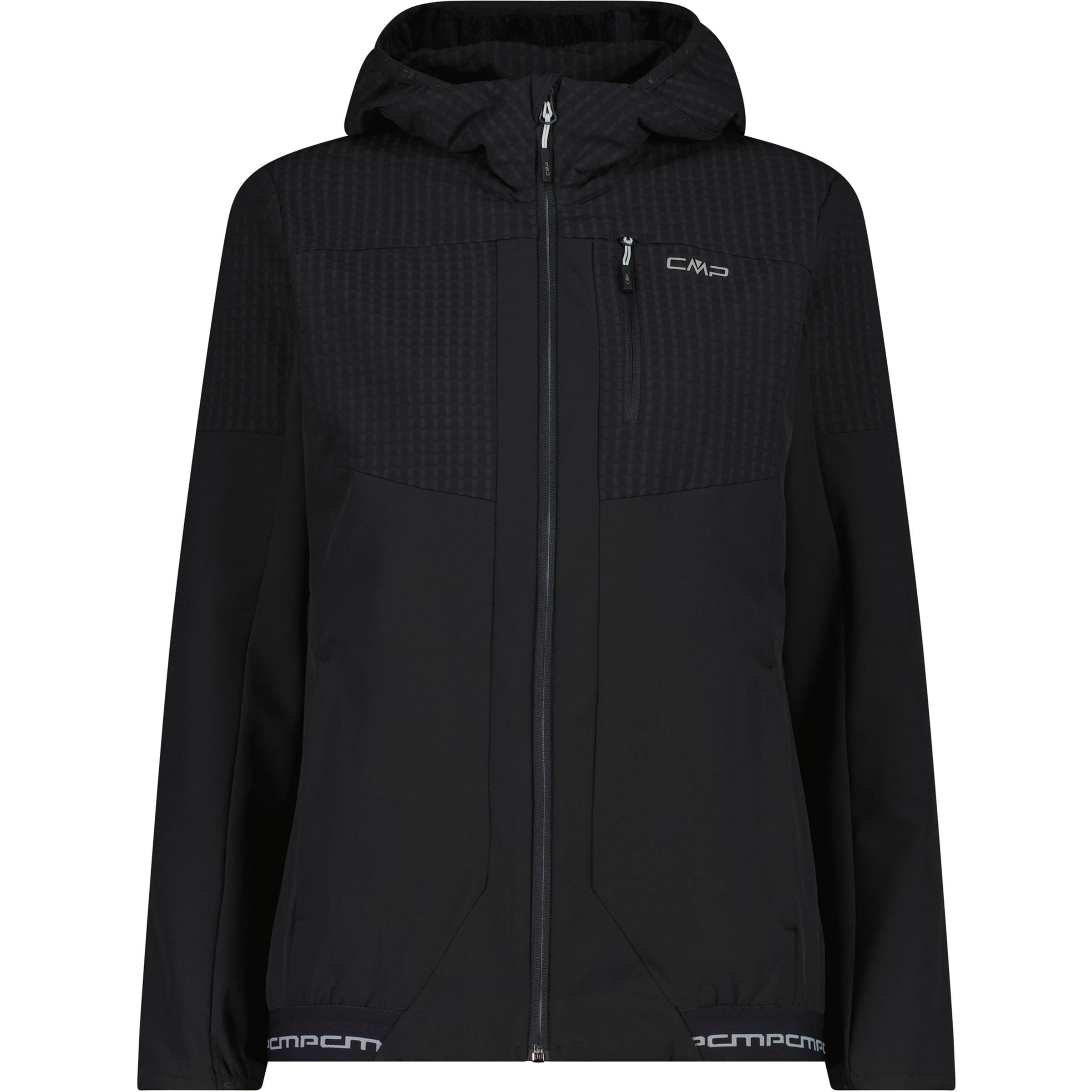 CMP Damen Fleecejacke schwarz Größe 3XL Trekking