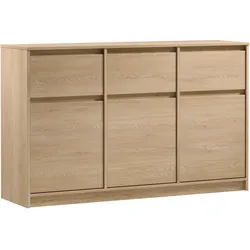 SIDEBOARD Mormanno 3T 3S Eiche Cremona – klassisches Design im Holzdekor