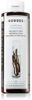 Korres Liquorice and Urtica champô para cabelos oleosos 250 ml. Liquorice and Urtica