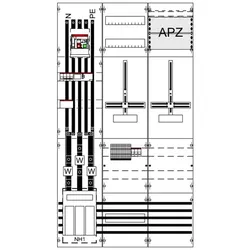 Striebel & John WF39EW13 MuW Feld Komplettfeld, mit Zählerkreuz mit Netzschutz XT4 2CPX056024R9999