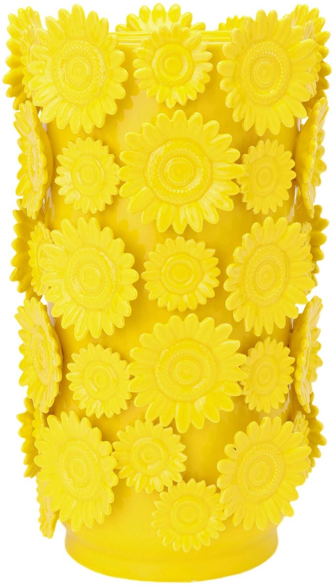 House of Nature Vaas Sunny Side Up geel 37 cm