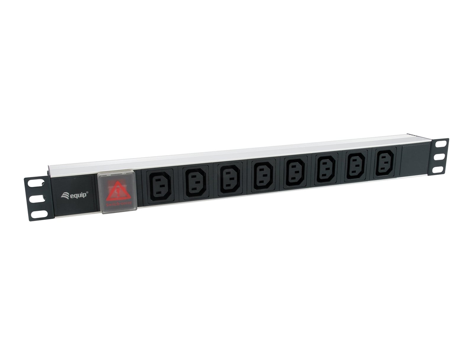 Equip 333310 Steckdosenleiste 19 inch 1HE met 8x IEC320C14 en 1,8m kabel