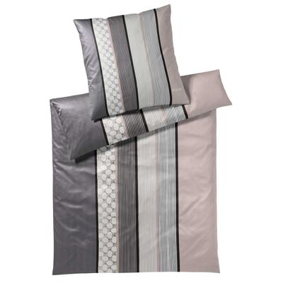Bettbezug JOOP "Bettwäsche 1er Pack" Gr. M, rosa (deep rose), B:155cm L:220cm, Buntgewebe, , Bettbezüge
