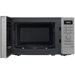 Panasonic NN S 29 K, Mikrowelle, Schwarz, Silber