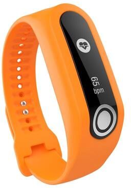 Everyday Crate Silicone Sport Watch Band For TomTom Touch Soft Replacement Watch Band Fitness Silicone Watch Strap orange