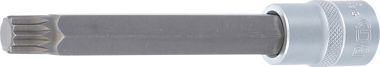 BGS Technic Bit-inzetstuk 12,5 inch met interne veelzijdige tand M14x140 mm