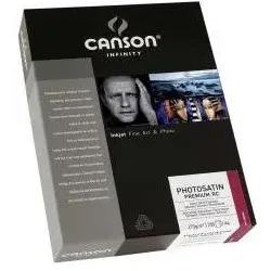 Canson Infinity PhotoSatin Premium RC A3+ 270g/m2 25 Blatt (329 x 483 mm) (A3, 25 Stk.), Fotopapier
