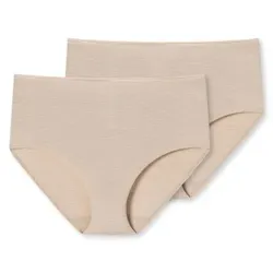 Schiesser 2P Modal Essentials Midi Beige Large Damen