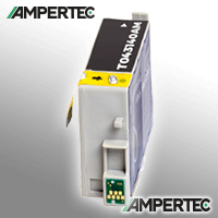 Ampertec Kompatible Tinte ersetzt Epson C13T043140 schwarz
