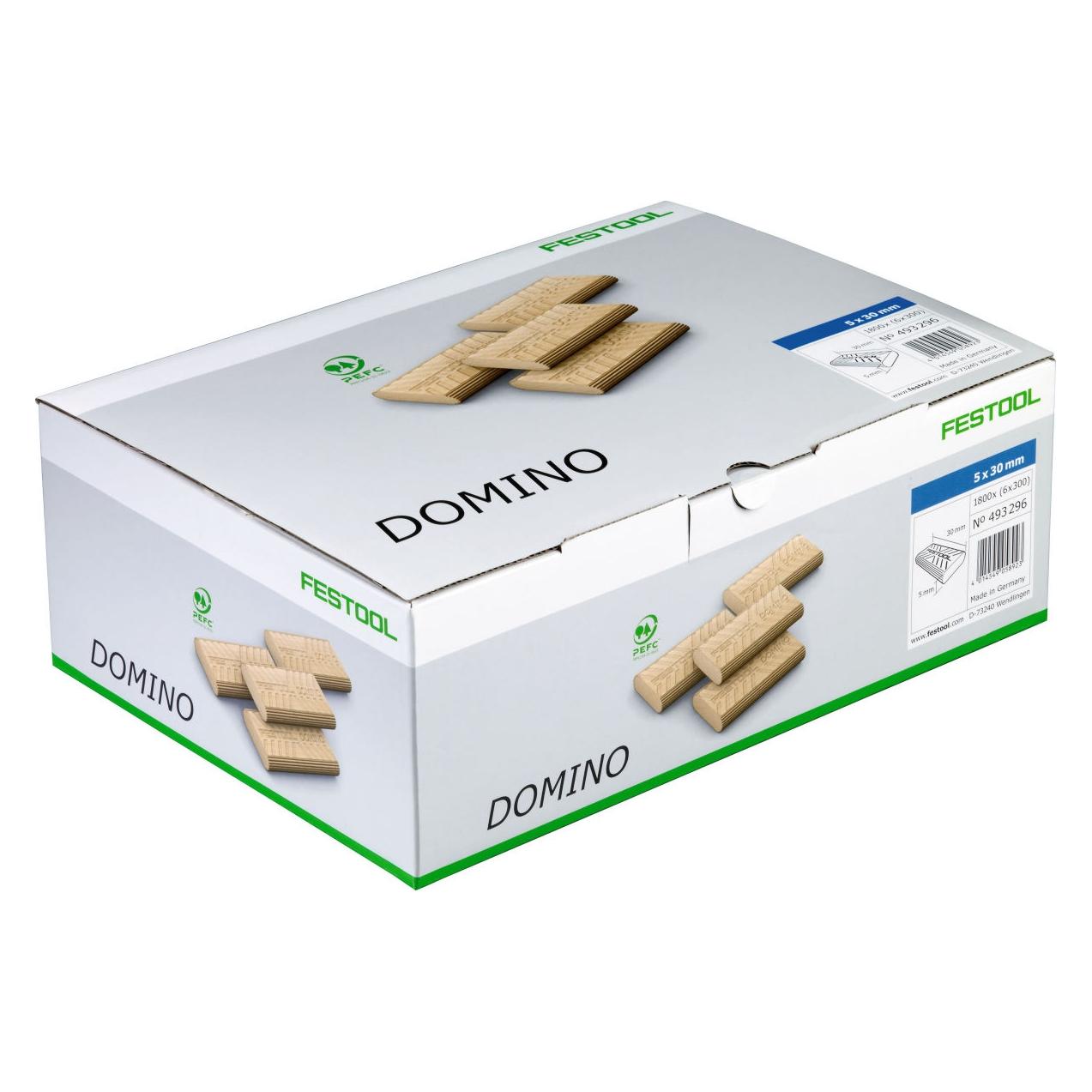 Festool Domino Dübel Buche D 10x50/510 BU (510 Stk.) (493300)