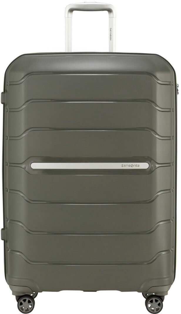 Samsonite Flux 75cm 4-Wheel Large Suitcase - Dark Olive