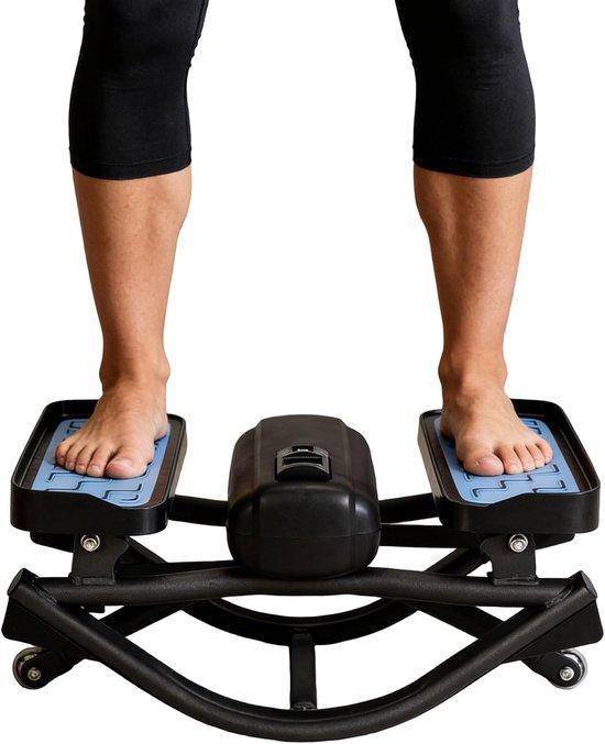 Famanu Fitness Stepper - Kompakter Hometrainer mit seitlicher Schwingbewegung - 8,5 kg