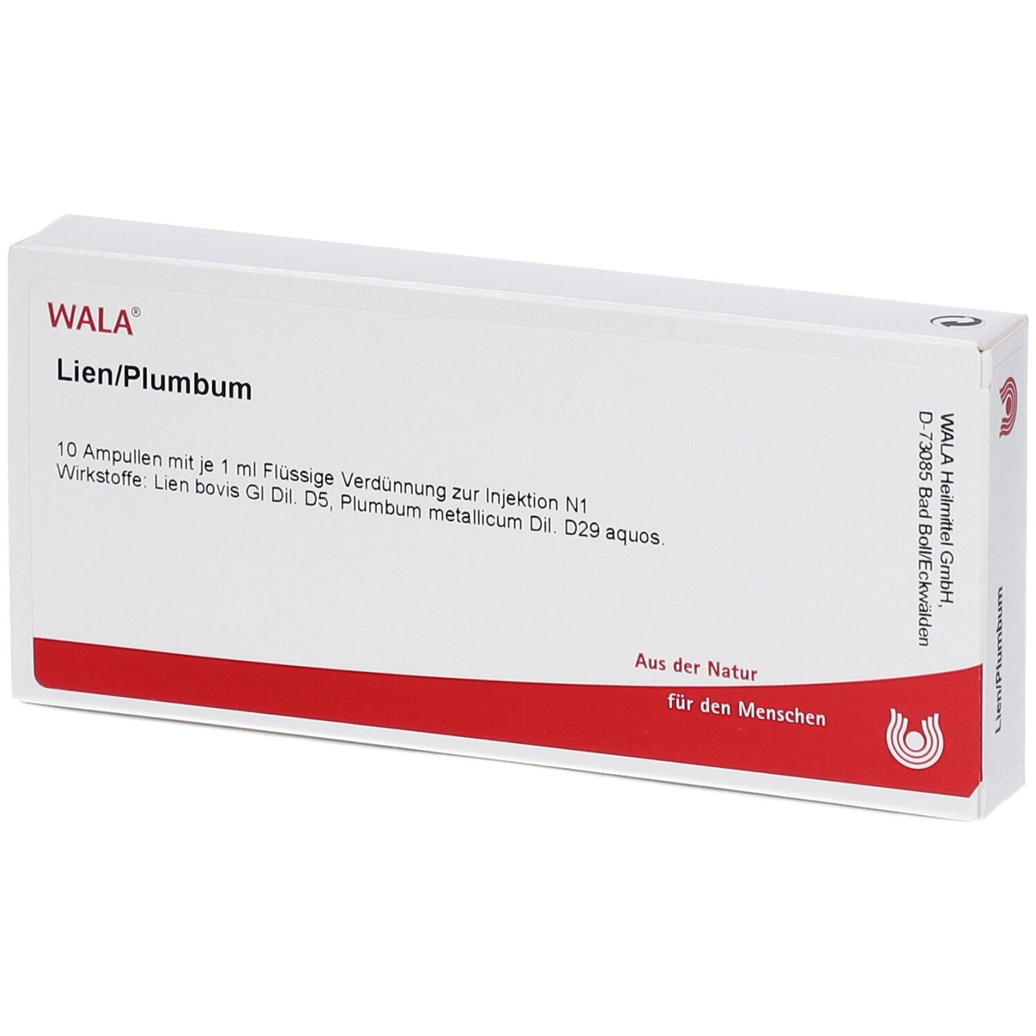 Lien/Plumbum Ampullen 10x1 ml