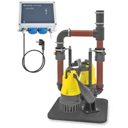 Jung Pumpen Einbauset Easyfix 32 Duo JP50307 für Kellerentwässerungs- und Drainagepumpen