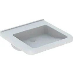 Geberit Renova Comfort WT eckig, barrierefrei 55x52,5cm, o. Hl., o. Ül., weiß