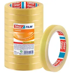 tesa STANDARD Klebefilm 15 mm  x 66 m transparent