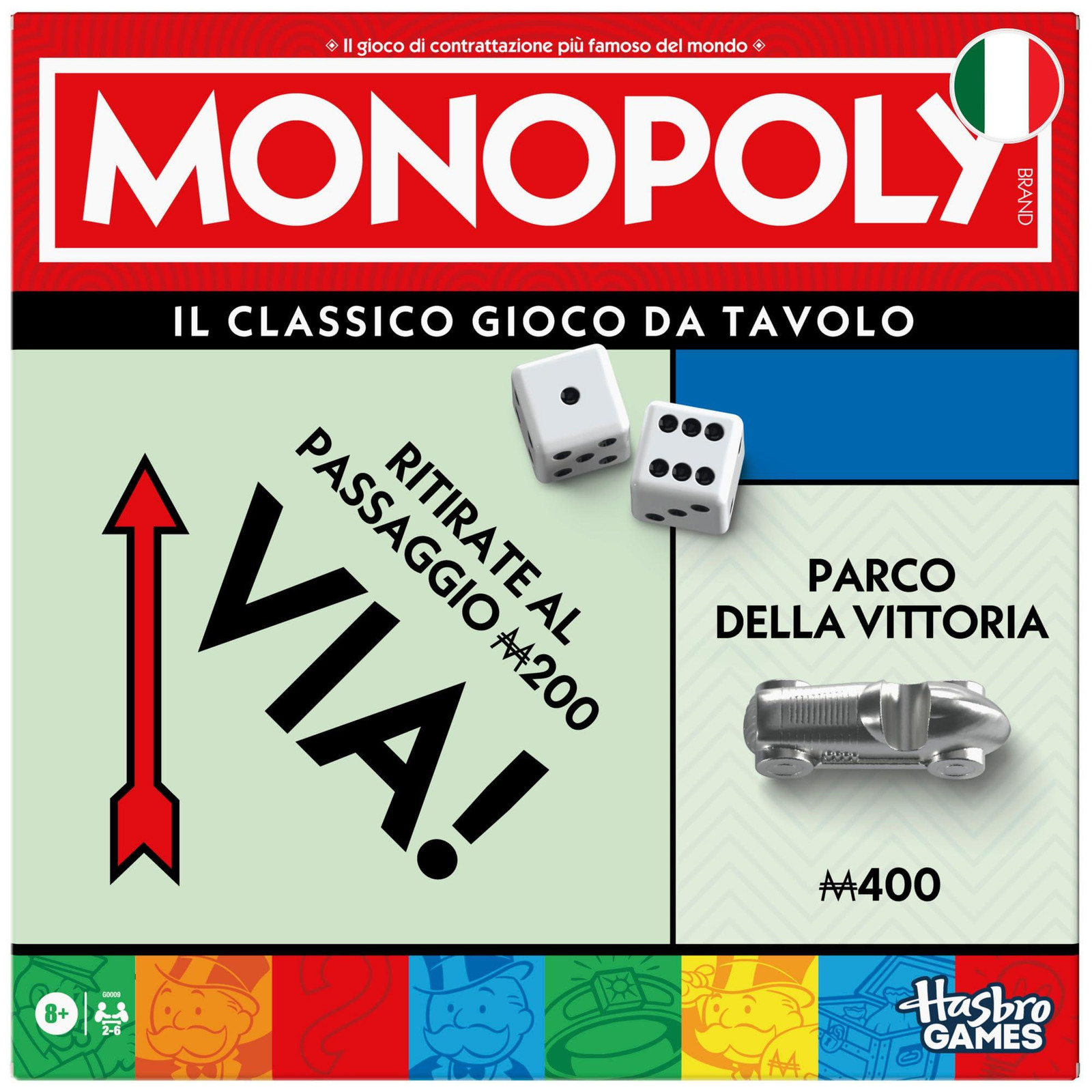 Hasbro Gaming Monopoly spel voor kinderen vanaf 8 jaar