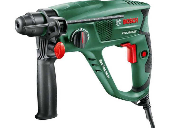 Perforateur filaire 600W BOSCH PBH 2500 RE en coffret - 0603344401