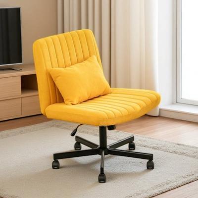 VIVIADORE Modern Home Office Chair with Adjustable Height & Tilt, Ergonomic Wide Seat Desk Chair with Lumbar Pillow and Swivel Wheels
